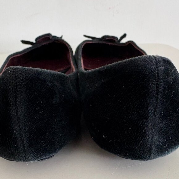 Marc Jacobs Black Velvet Ballet Flats Size 39.5 ⚫️ - Picture 2 of 6
